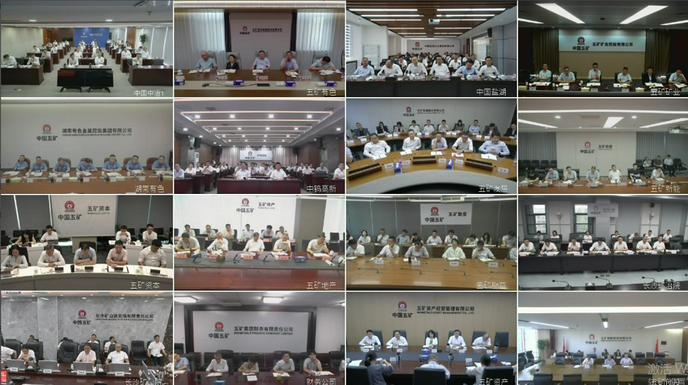 各直管企業視頻分會場